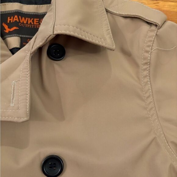 Hawks & Co Outfitters tan/beige toddler trenchcoat jacket - Picture 6 of 6